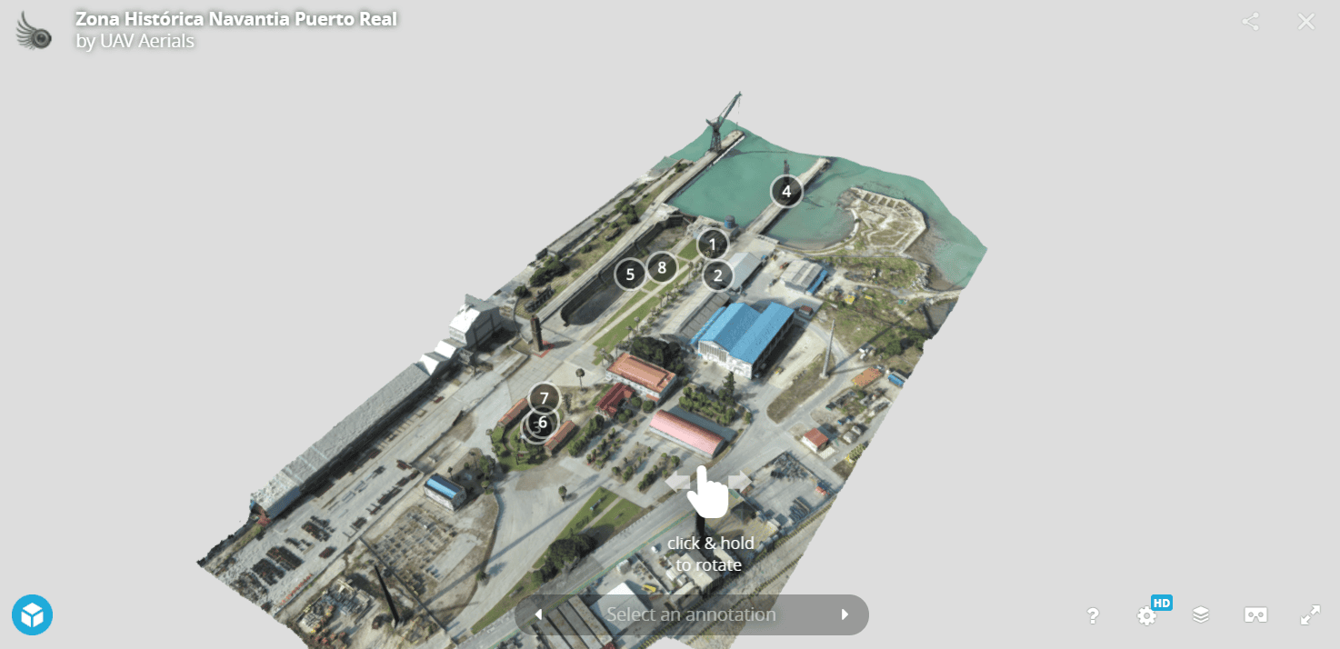 Visita virtual Museo El Dique de Puerto Real de Navantia